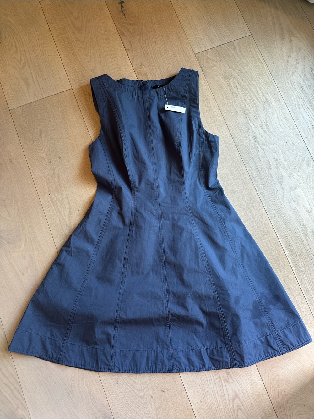 Madewell Sleeveless Navy A-Line Women's Dress
